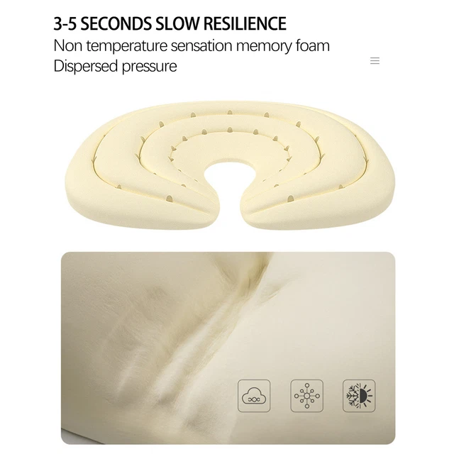 (Space) Baby Sleeping Pillow Breathable Newborn Baby Pillow For Bedroom