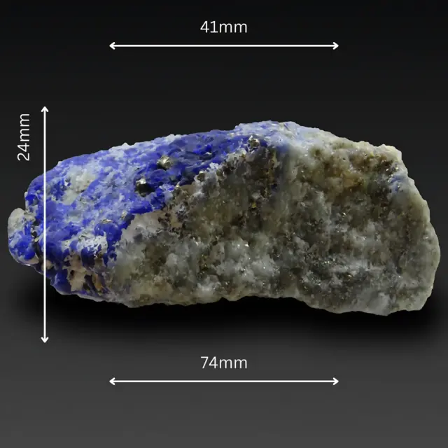609CT Lazurite & Winchite Crystal Specimen-Afghanistan-Unique & Rare Combination