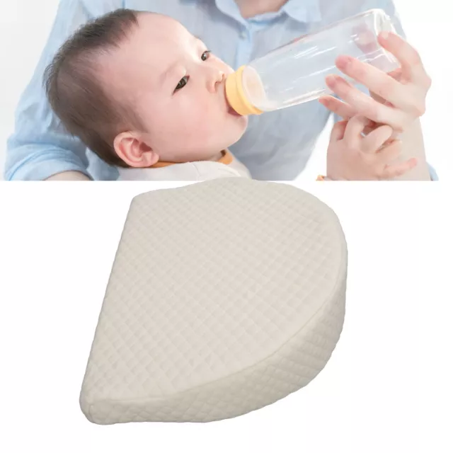 Baby Wedge Pillow Prevents Spit Milk Soft Newborn Crib Pillow With Memory CMM