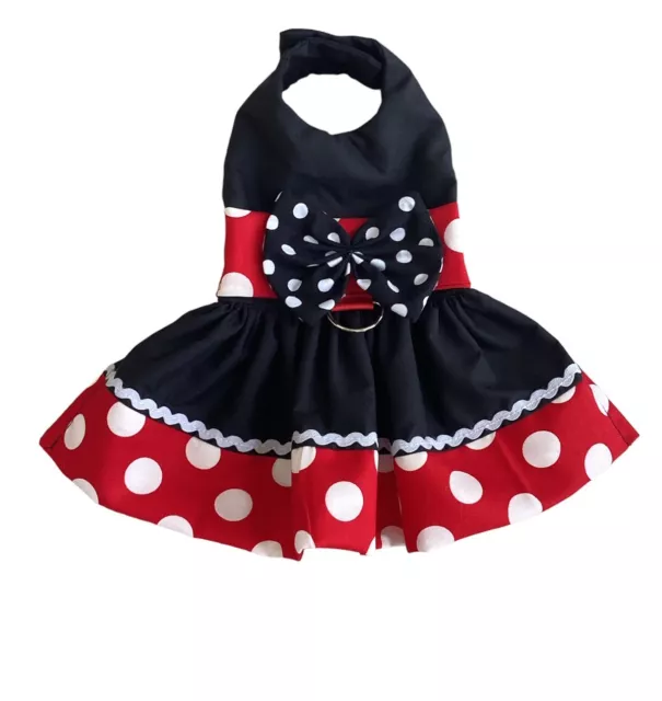 Handmade Harness Dog Dres Polkadot Theme (medium)