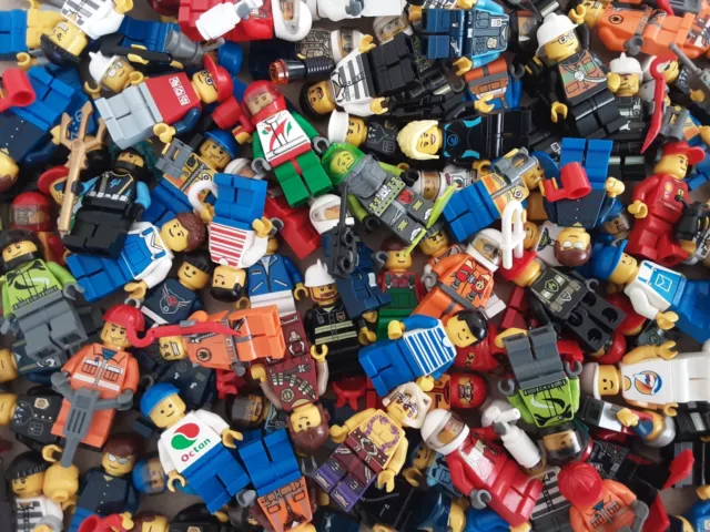 LEGO Mini figures Genuine Bundle Mixed Characters Job Lot Bulk (Choose your QTY)
