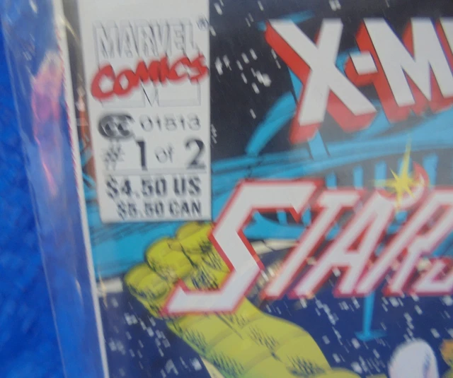 Marvel Comics X-Men Spotlight On Starjammers Complete Set Lot # 1 & # 2 1990 5