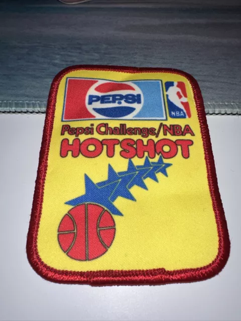 Vintage Pepsi HotShot NBA Basketball Stars Patch