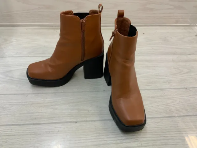 Mia Gwyn Ankle Boots, Women's Size 6.5 M, Brown MSRP $80