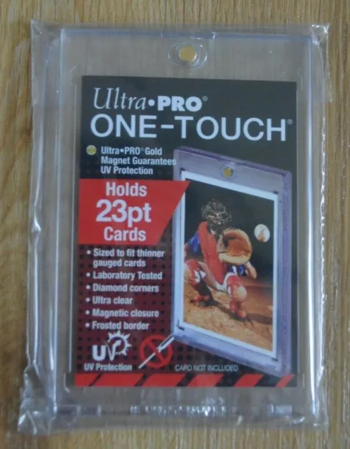 Ultra Pro 1x Frosted Border UV One-Touch 23pt Magnetic Trading Card Holder