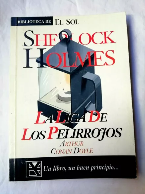 Sherlock Holmes La Liga de los pelirrojos nº 96 Bibloteca del Sol altamira 1991