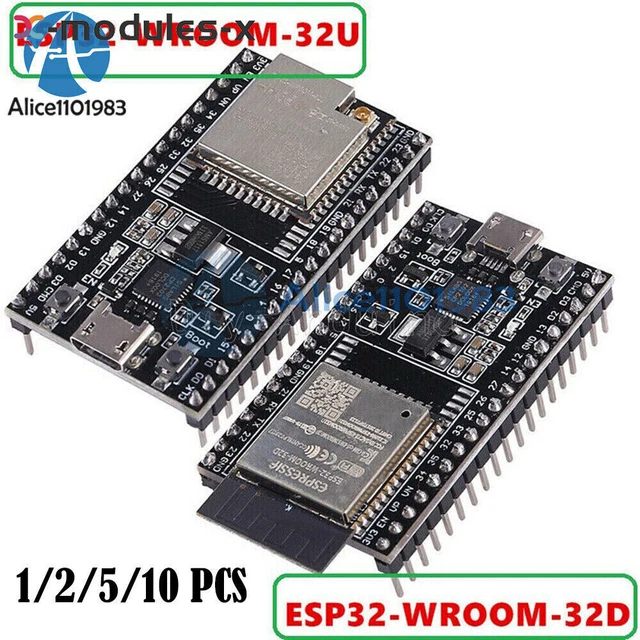 ESP32 WROOM 32D 32U ESP32-DevKitC V4 Development Board ESP32 ...