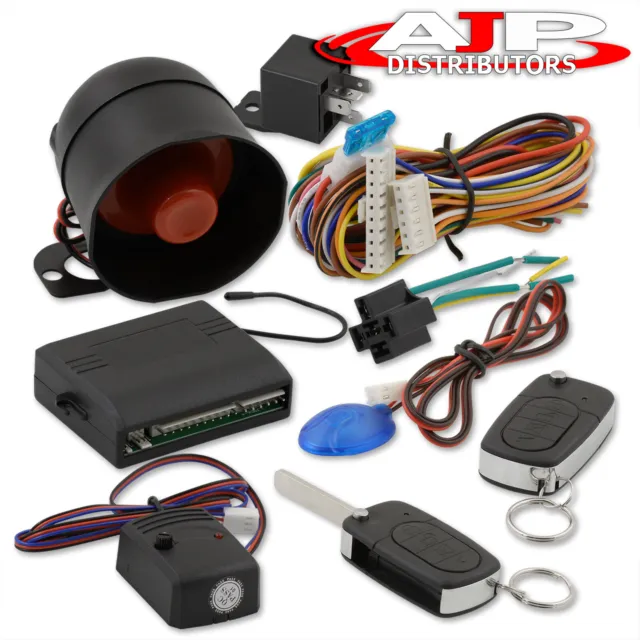 JDM Car Alarm Security System Remote Transmitters + Flip Key Fobs For Mitsubishi