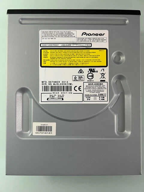 PIONEER BDR-209DBK – FW v1.51 - LibreDrive