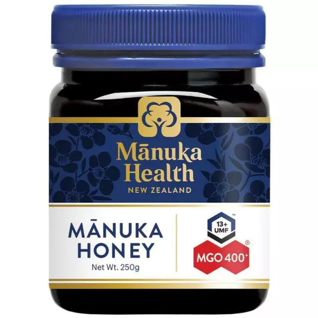 New Manuka Health Manuka Honey MGO 400+ 250g UMF 13+