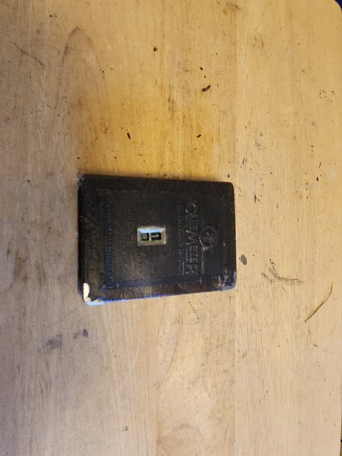 Vintage Calemeter Coin Bank. Sun Life Insurance. No Key