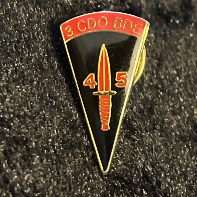 45 Commando Lapel Pin Badge Royal Marines