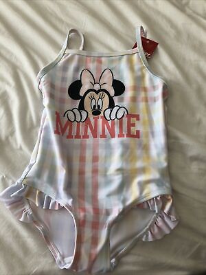 Costume da nuoto Minnie 3-4 anni nuovo di zecca con etichette