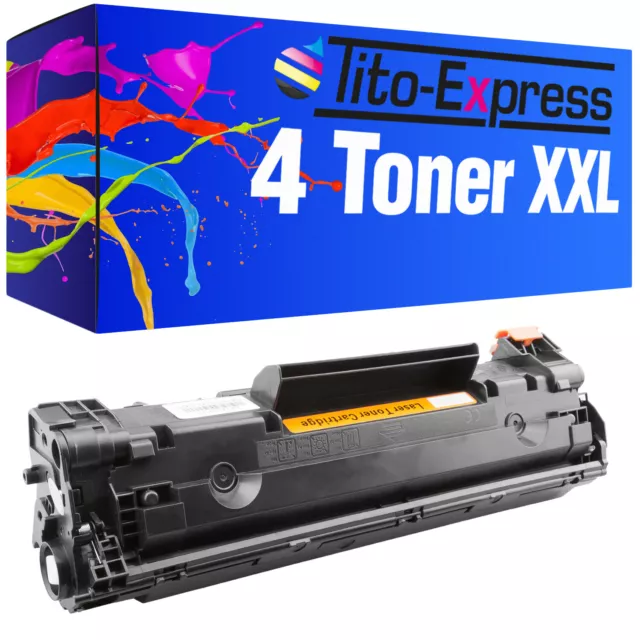 4 Toner XXL PlatinumSerie für Canon I-Sensys MF-4570 DN MF-4410 Fax L170 CRG 728