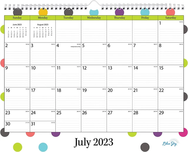 DOODLE TEACHER DESK Calendar 20232024 Academic 20232024 2023 Large