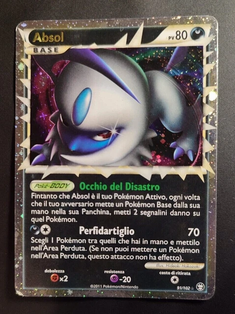 ABSOL PRIME - Carta Ultra Rara - Holo 91/102 - carta Pokémon ITA EUR 24 ...