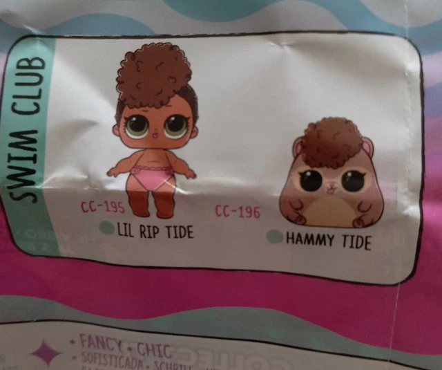 LOL SURPRISE COLOR Change 2-in-1 Lil Sis And Lil Pet Lil Rip Tide £10. ...