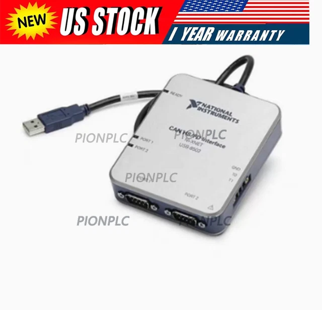 NEW NATIONAL INSTRUMENTS USB-8502 USB8502 USB CAN Interface Device ...