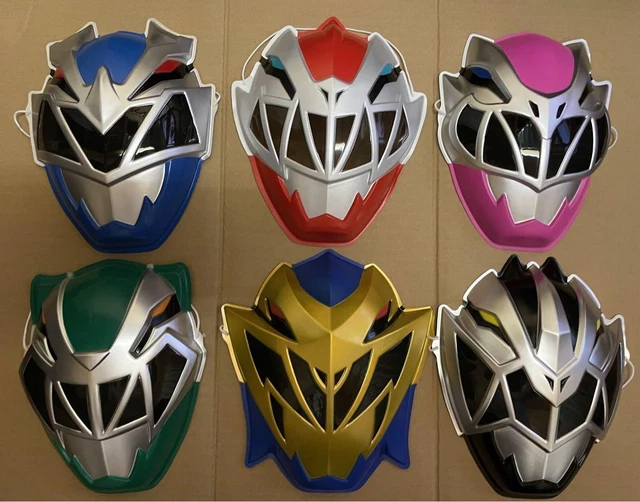 Power Rangers Insect Masks POWER RANGERS DINO Fury Ryusoulger Face Mask Omen 6p set Japan Festival ...