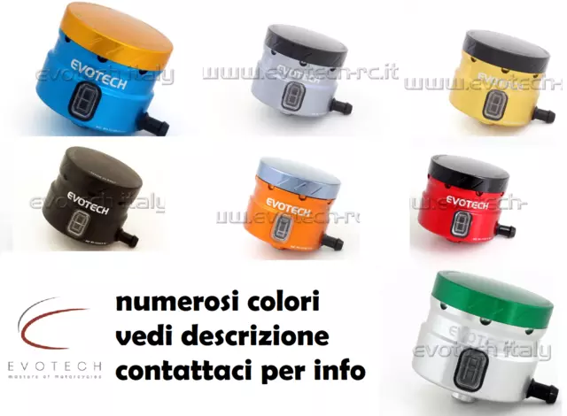 Evotech Vaschetta Ergal Serbatoio Olio Freno Anteriore Tubo Laterale Cagiva