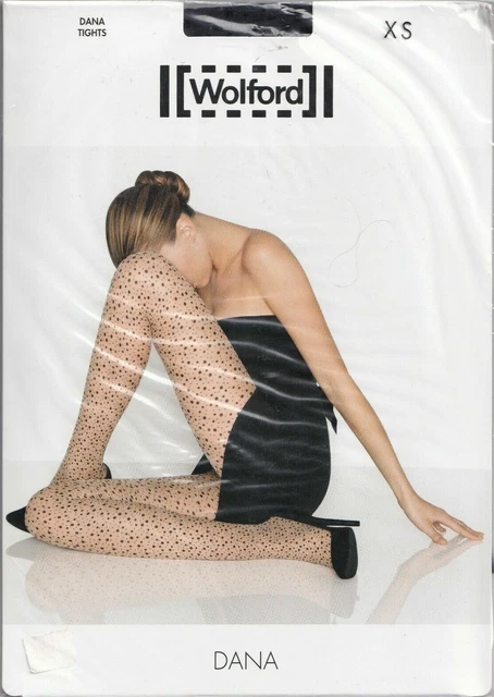 Collant Fantaisie Wolford 'Leaves' Couleur Mocca - Taille S - Neuf Avec étiquettes