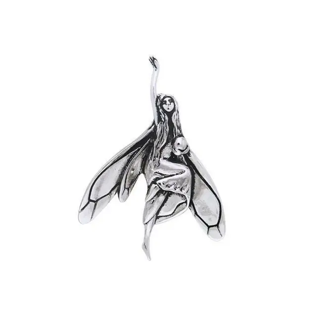 Creation Fairy .925 Sterling Silver Pendant by Peter Stone Fine Jewelry