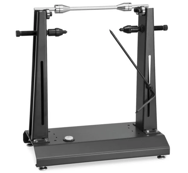 BikeMaster Motorcycle Dirt Bike Wheel Balancer & Truing Stand Steel Constrction
