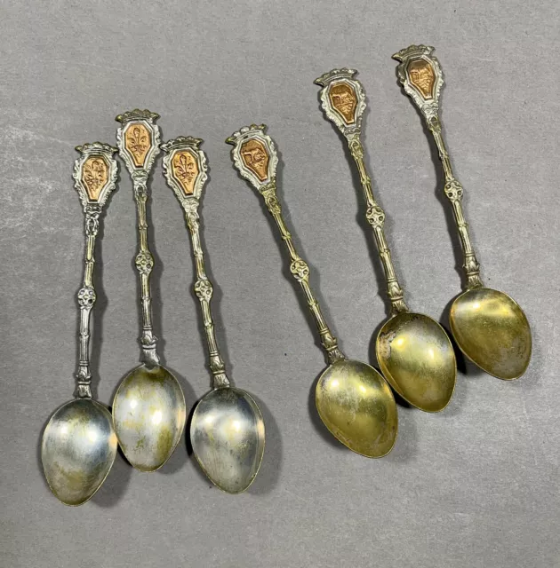 Souvenir Spoons, Silverplate, Silver, Antiques - PicClick CA