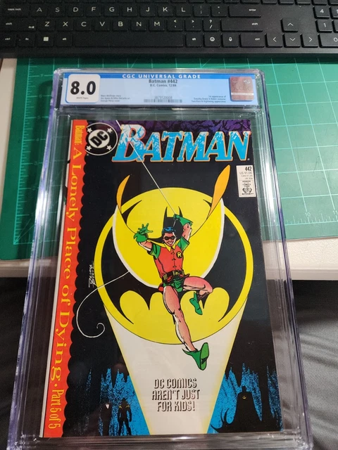 Batman 442 CGC 8.0 1st App Of Timothy Drake In Robin Costume