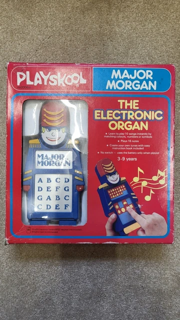 MAJOR MORGAN PLAYSKOOL 1979 Working And Please