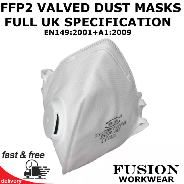 P2V Valved Dust Mask.ffp2V Dust/Mist Respirator Mask.sanding Spraying.bodyshop.