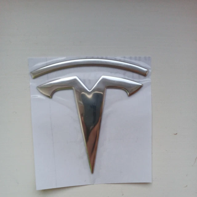 TESLA MODEL 3 S Y X Replacement Logo badge flex emblem soft option £9.