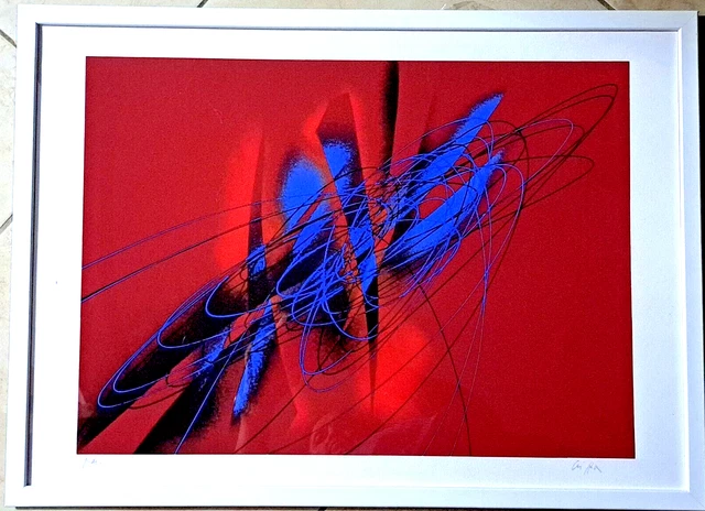 CRIPPA ROBERTO - " Spirali " - Serigrafia bellissima  cm 50x70