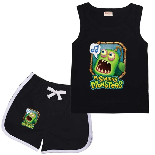 My Singing Monsters Wubbox cotton leisure wear sweat suit tracksuit sport kids