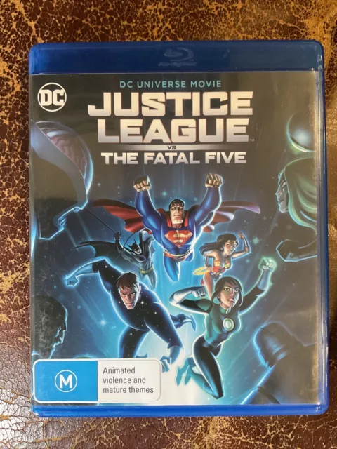 Justice League Vs The Fatal Five (Blu-ray, 2019)
