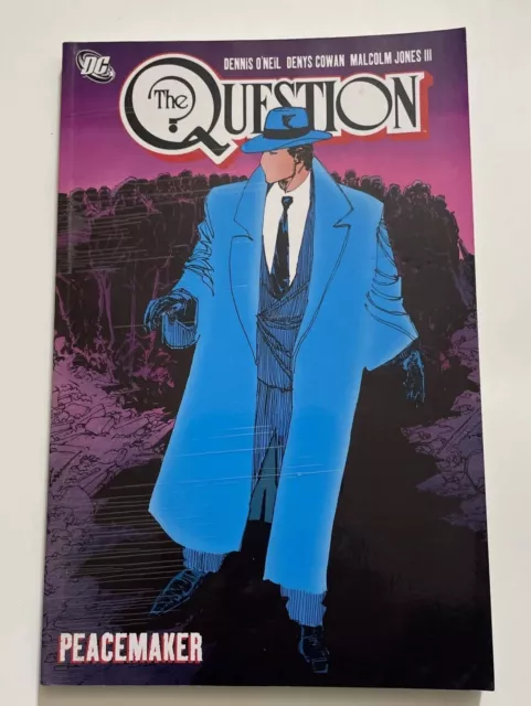 The Question Peacemaker Tpb 6 Dc Comics Very Rare Oop  Vtg Mystery