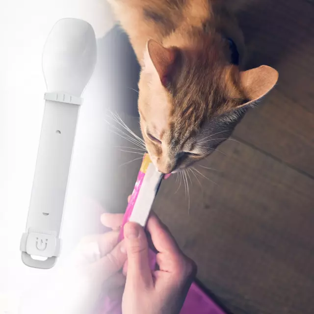 Cat Strip Squeezer Kitty Treat Dispenser Tool for Wet Food Pet