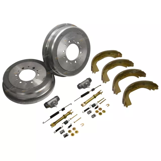 Brake Drums Shoes Wheel Cyls Kit for Toyota Hilux LN167 LN172 1997~2005 4X4