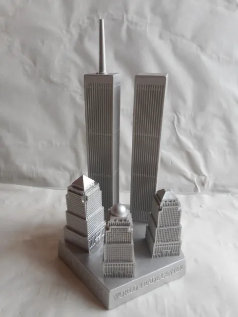 Vintage 2001 World Trade Center Souvenir Statue