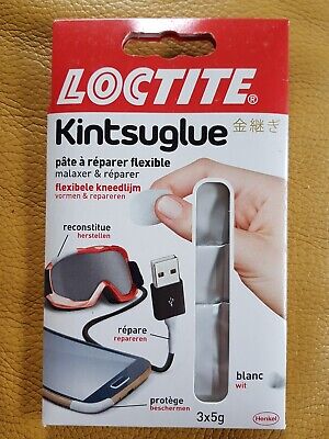 Pâte à Réparer Flexible Kintsuglue Noir Loctite Loctite 3 x 5 g 