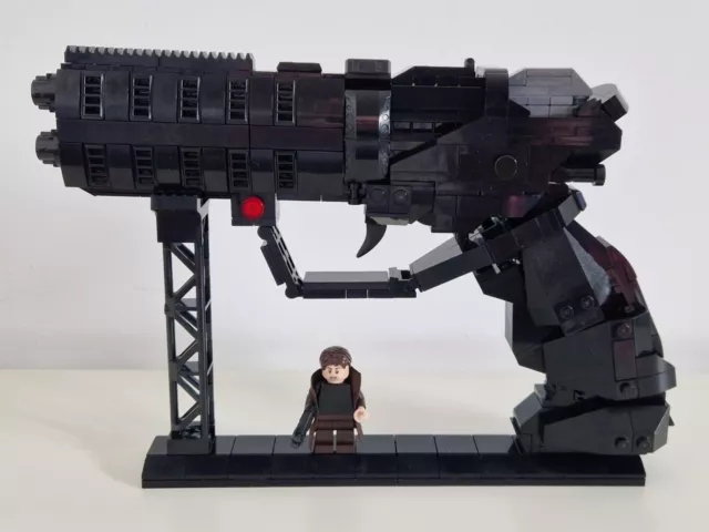 BLADE RUNNER 2049 OFFIZIER K (RYAN GOSLING) BLASTER MOC hergestellt aus Original LEGO®