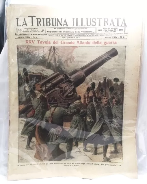 La Tribuna Illustrata 1916 Lotto 7 Riviste