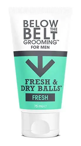 Below The Belt Grooming Fresh & Dry Balls - Intimate Deodorant For Men - Prot...
