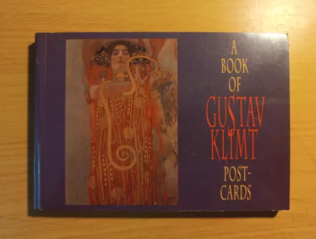 Postcard A Book Of Gustav Klimt - Libretto 30 Cartoline
