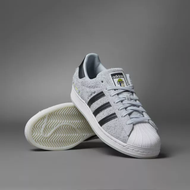Adidas Superstar "Into The Metaverse" Indigo Herz Size 7 Authentic IE1841