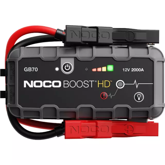 Démarreur Urgence Voiture 2000A de Poche Professionnel Starter Noco Booster 12V