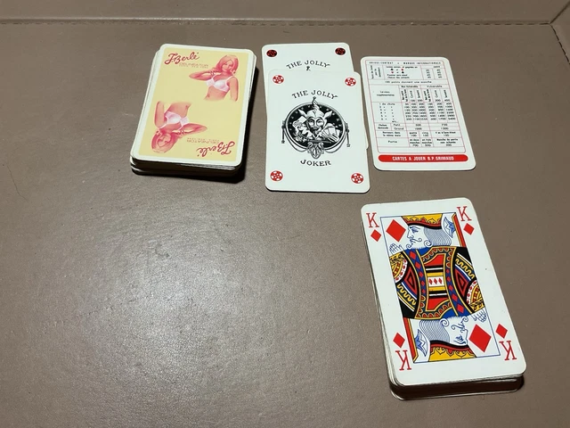 Jeu De Cartes Vintage Peugeot 203 - Bridge Complet - Publicité Française