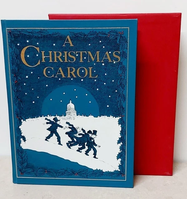 Folio Society A Christmas Carol Charles Dickens 2008 Edition + Slipcase EX COND