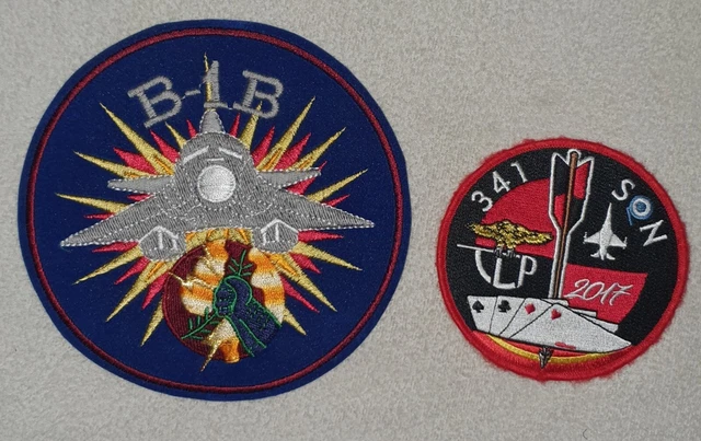 Usaf Airforce 15 Cm Big Helmet B-1B Patch