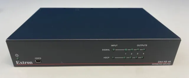 Extron DA4 HD 4k  4 Channel Distribution Amplifier DA4HD4K